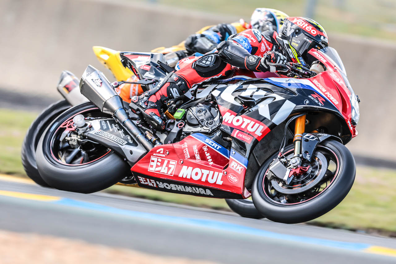 Rain helps Yoshimura SERT Motul gain in EWC 24 Heures Motos qualifying