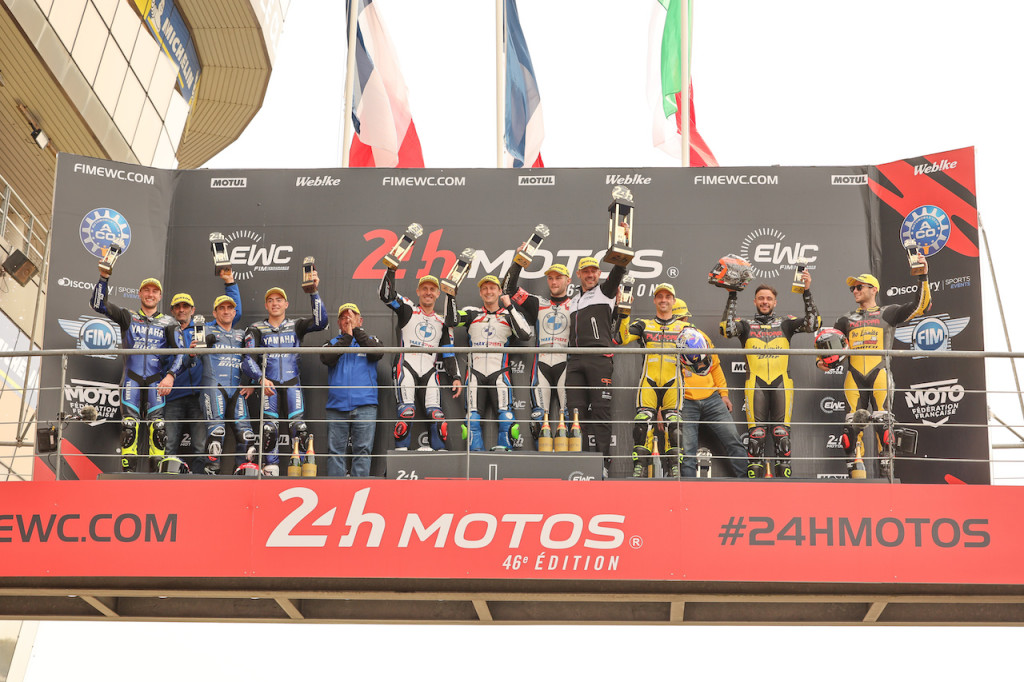 02 24 Heures Motos Supestock podium