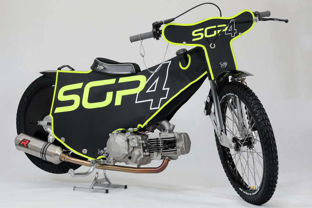 NEW SGP4 BIKE FOR FUTURE SPEEDWAY GP STARS AVAILABLE TO ORDER NOW