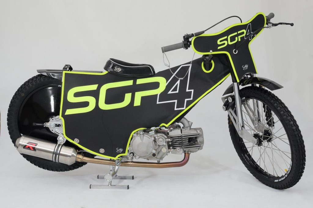 RICKARDSSON AIMS TO FIND NEXT GENERATION OF STARS WITH SGP4 BIKE NOW AVAILABLE TO ORDER