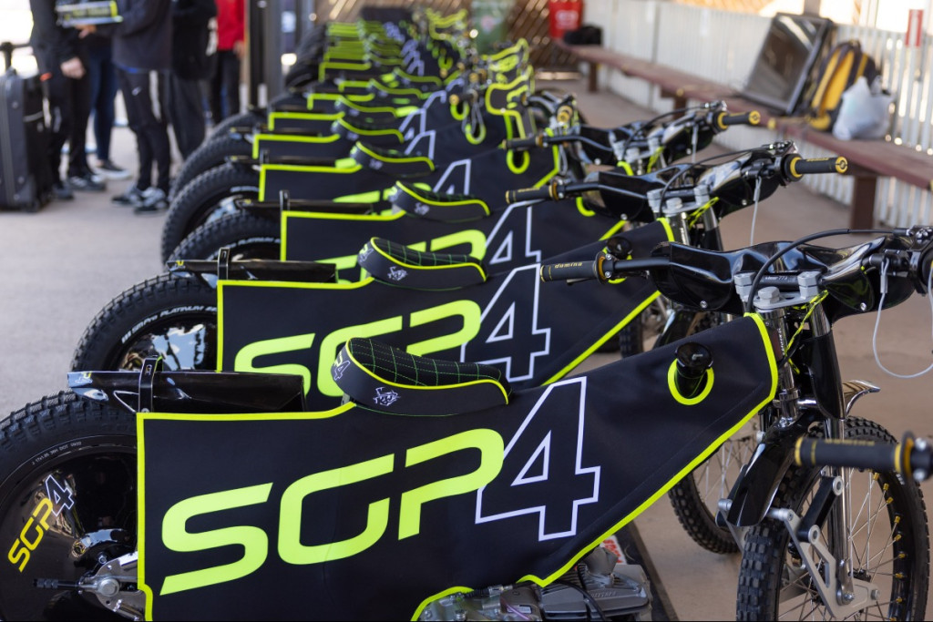 Ready to race! The brand-new SGP4 bikes. Photo: Marcin Karczewski