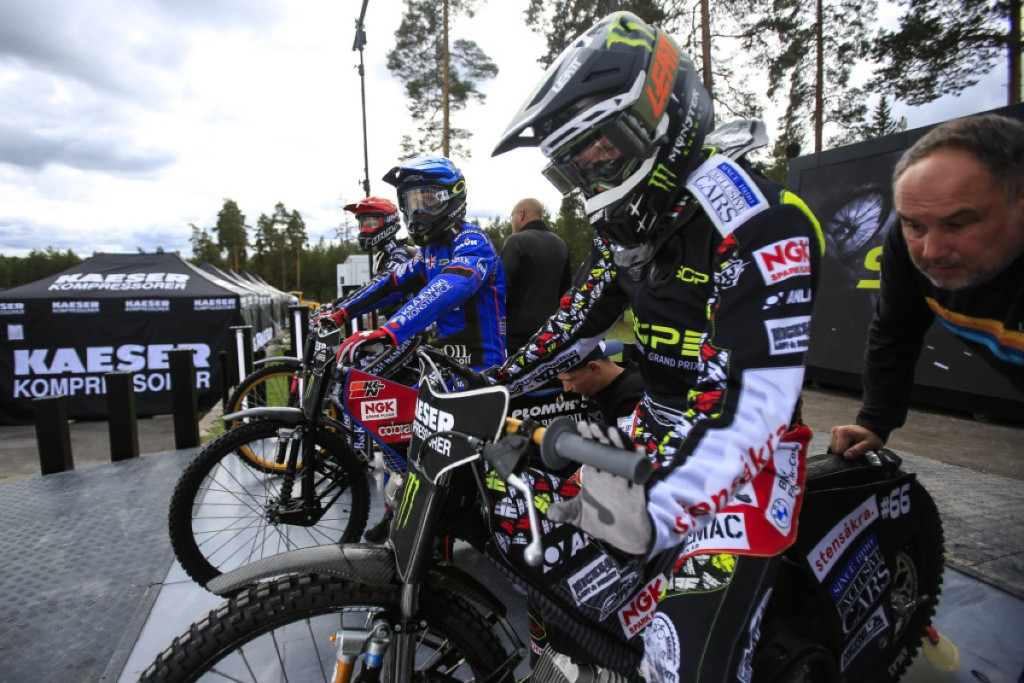 Fredrik Lindgren pushes off in Malilla last year