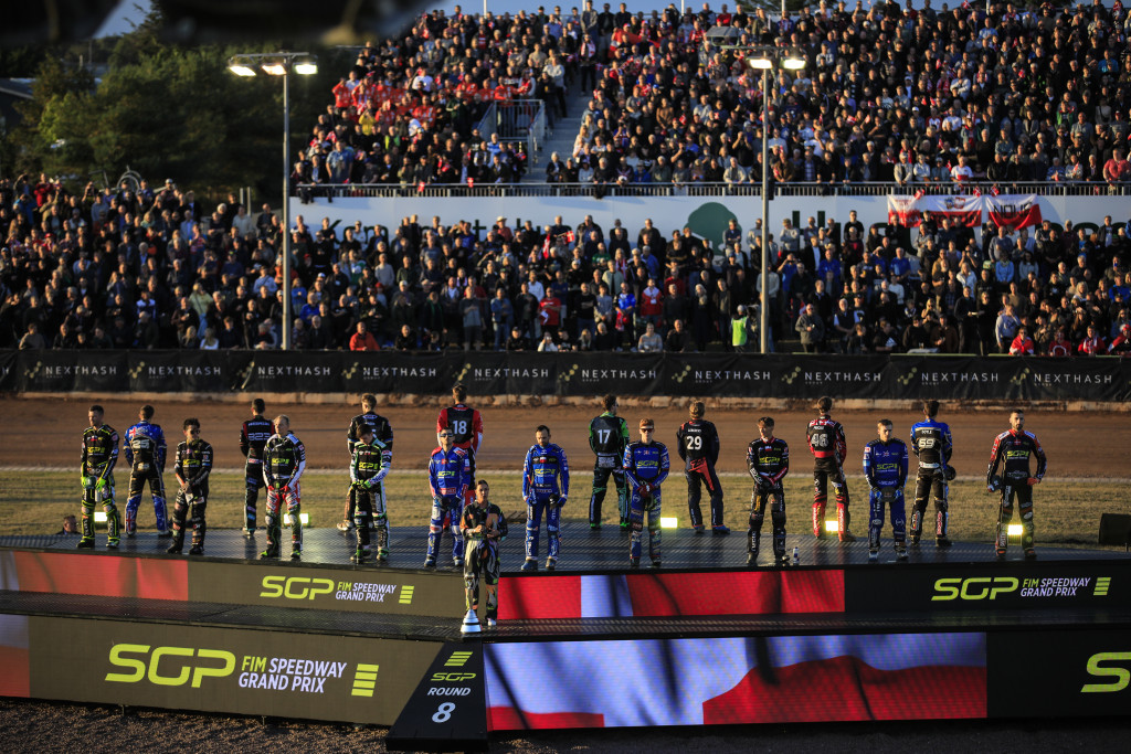 Vojens Speedway Center packed for the 2022 FIM Speedway GP of Denmark