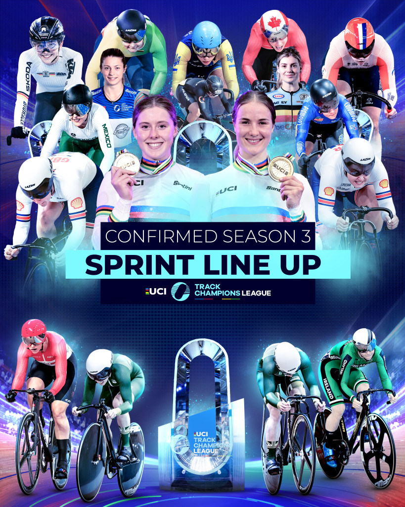 STARSTUDDED SPRINT ROSTER COMPLETES THE LINEUP FOR THE 2023 UCI TRACK