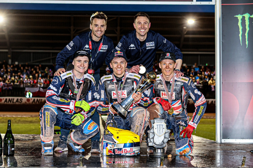 Great Britain return to the scene of their iconic 2021 FIM Speedway of Nations world title win in Manchester. PHOTO: Jarek Pabijan