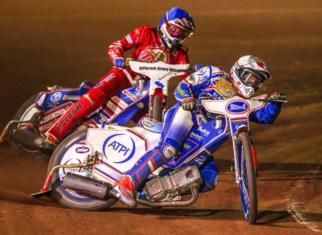 Back on track: Crump racing for Championship side Plymouth in Glasgow in 2021