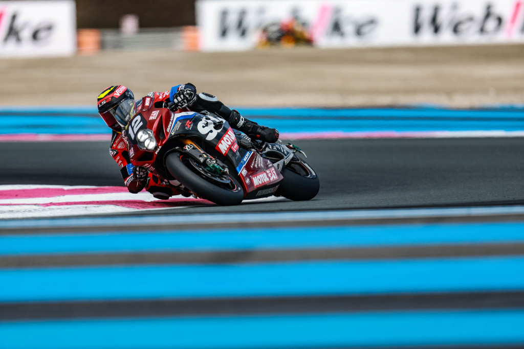 Gregg Black onboard the Yoshimura SERT Motul Suzuki GSX-R1000R