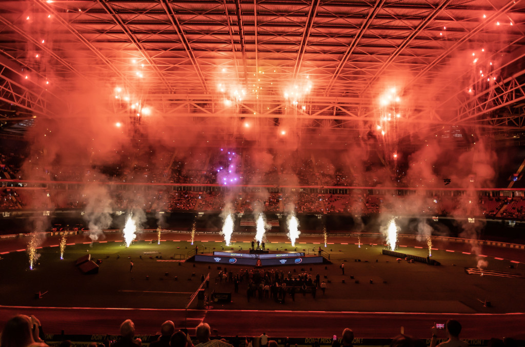 Fireworks in Cardiff. PHOTO: Taylor Lanning