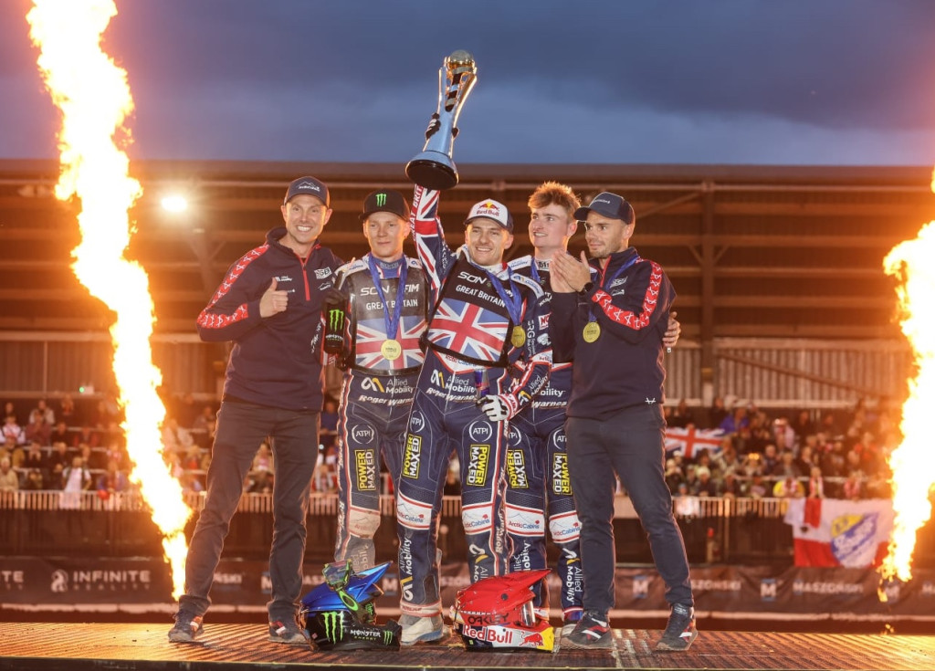 GREAT BRITAIN WINS FIM SPEEDWAY OF NATIONS WORLD TITLE IN MANCHESTER THRILLER