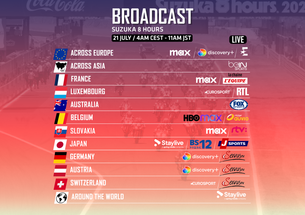 Watch the EWC Suzuka 8 Hours live | FIM Endurance World Championship