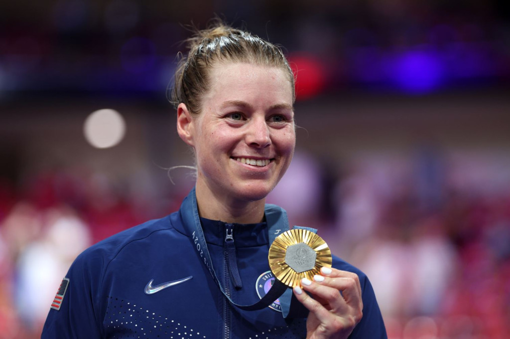 UCI Track Champions League winner, Jennifer Valente (USA)