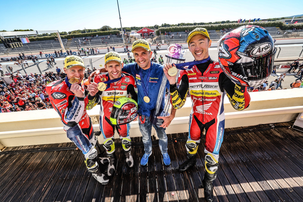 National Motos Honda FMA held on to win the FIM Endurance World Cup