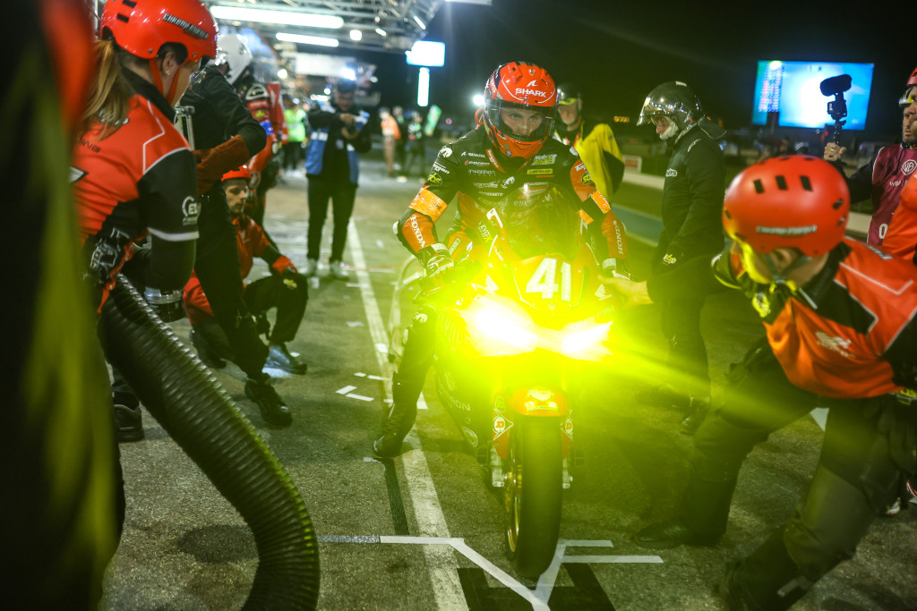 Chromeburner-RAC 41-Honda placed second in Superstock