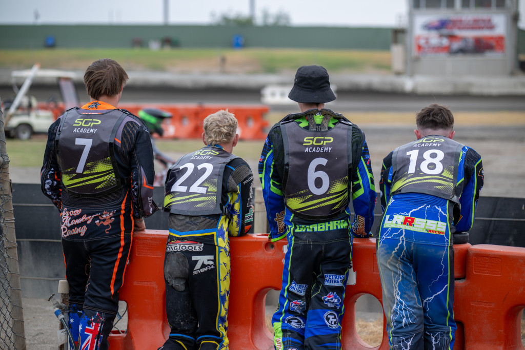 Watching the track action closely. PHOTO: © RbMotoLens - Rob Mott / WBD Sports / MA