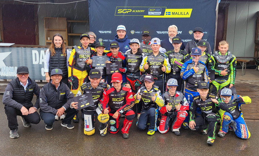 COACHES RICKARDSSON, HANCOCK AND SUNDSTROM HAIL SUCCESSFUL FIM SGP ACADEMY IN SWEDEN