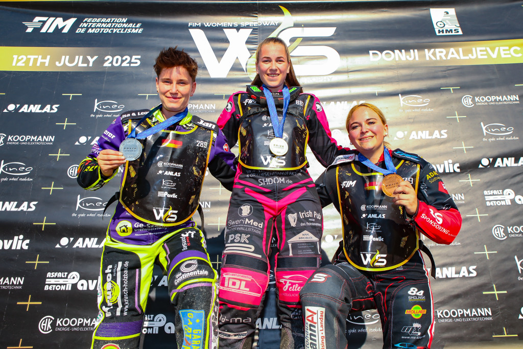 GERMAN SENSATION GRUNWALD GRABS FIM WOMEN’S SPEEDWAY GOLD TROPHY IN CROATIA