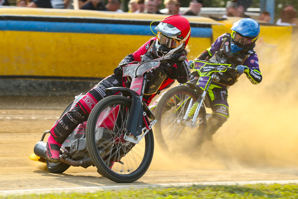 Grunwald leads Liebmann in the final. PHOTO: Jesper Veldhuizen