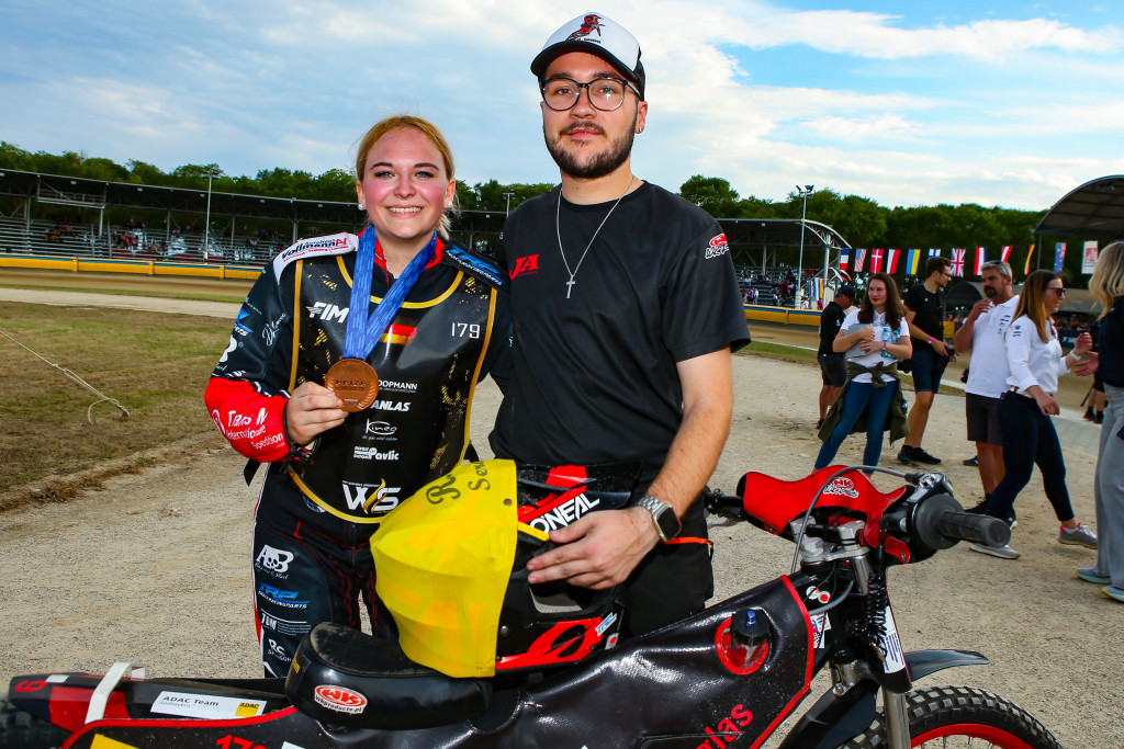 Third-placed Jenny Apfelbeck. PHOTO: Jesper Veldhuizen