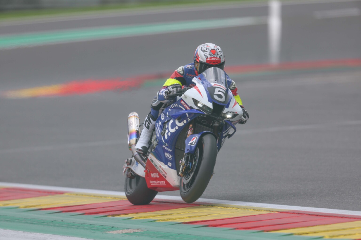 F.C.C. TSR Honda France、8H of Spa Motosで早期リタイアするも