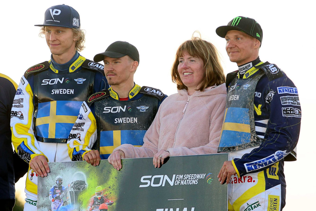 SWEDEN, CZECH REPUBLIC AND CHAMPIONS GREAT BRITAIN COMPLETE FIM SPEEDWAY OF NATIONS FINAL LINE-UP